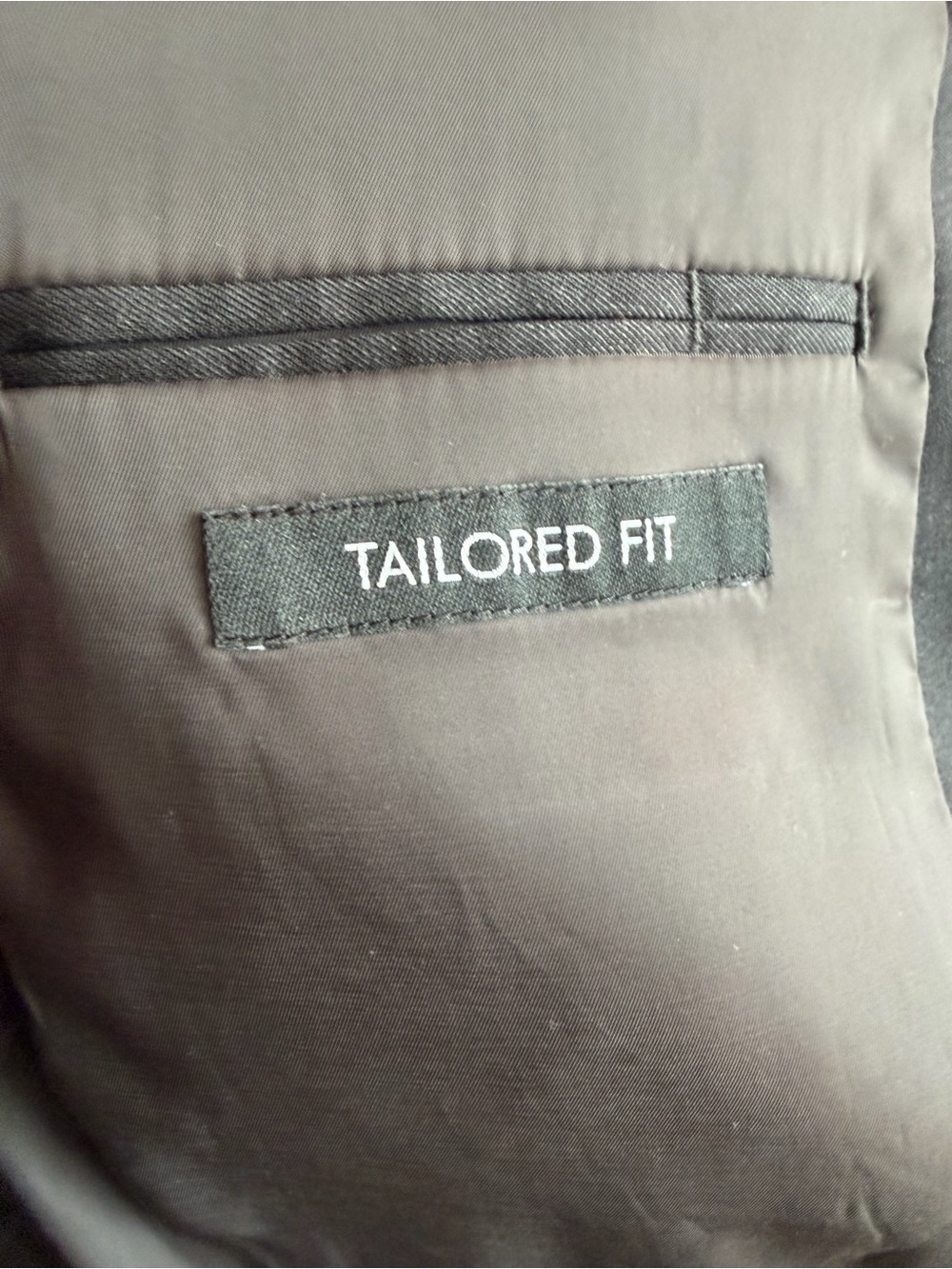 Jos. A. Bank Traveler Collection Tailored Fit Black Wool Blazer Career 44R/38W - Picture 10 of 10